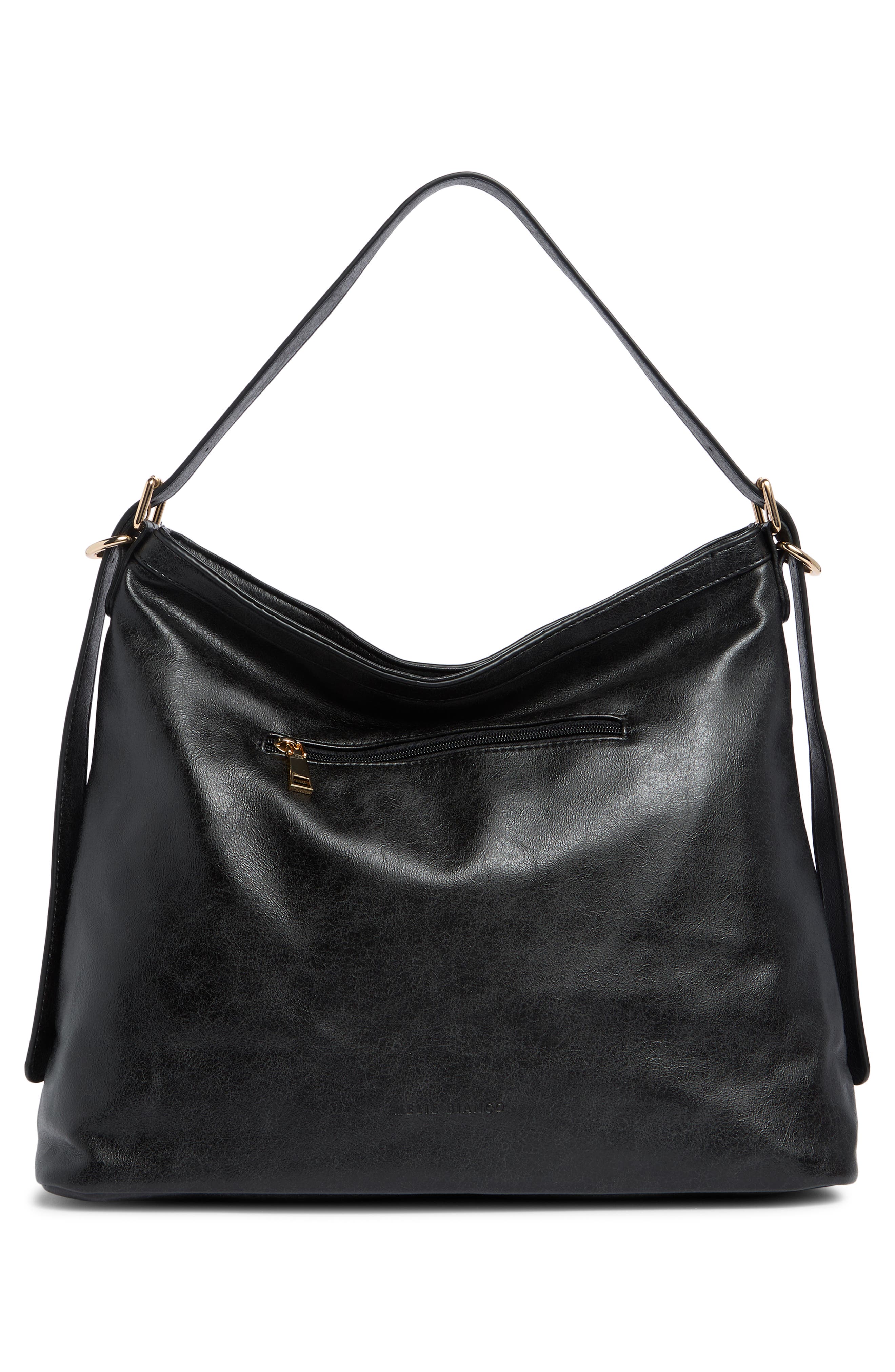 Melie Bianco Sloane Shoulder Bag, Alternate, color, Black