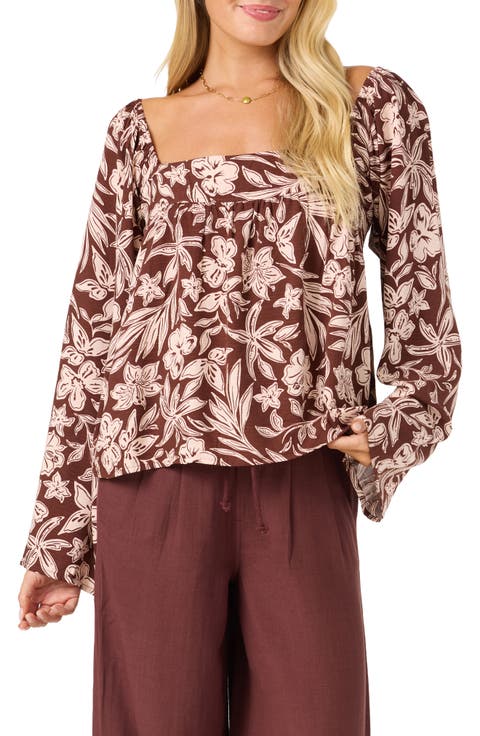Hayzel Floral Long Sleeve Top