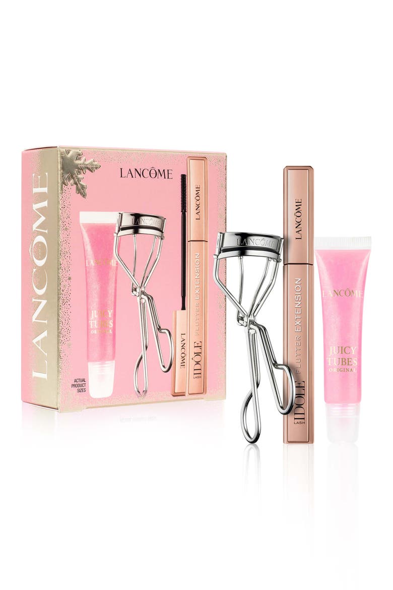 LANCOME キールズ　まとめ売り Lancôme Lash Idôle Flutter Mascara, Lip Gloss & Lash Curler Set