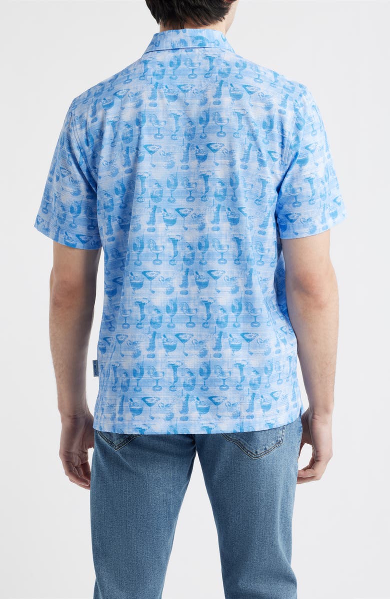 Tommy Bahama Bahama Coast Fizz Impressions IslandZone<sup>®</sup> Polo, Alternate, color, Glacier Blue