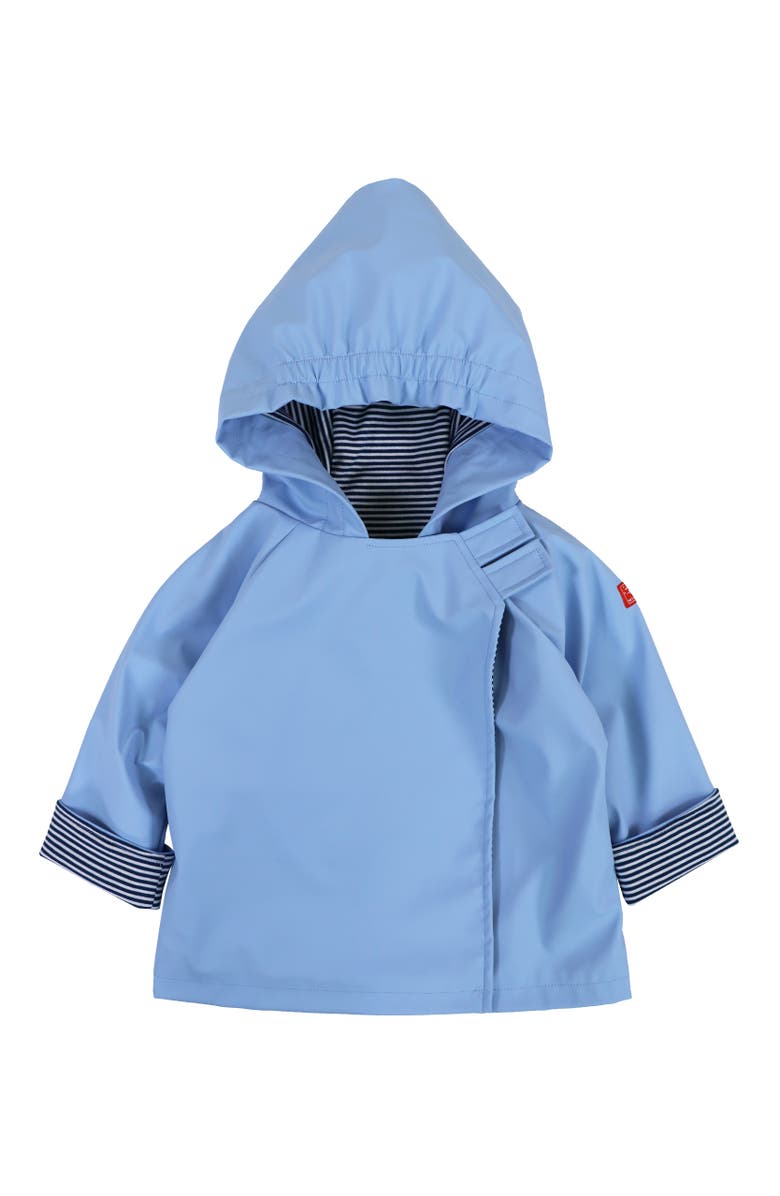 Widgeon Fully Lined Favorite Rain Jacket, Main, color, Angel Blue
