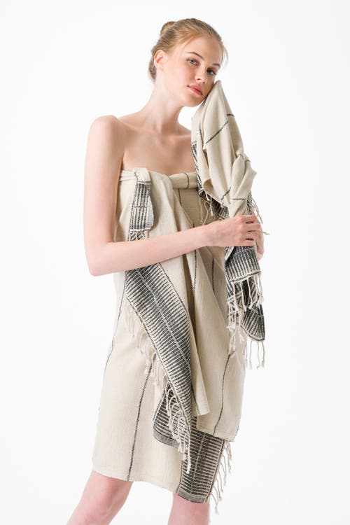 Olive And Linen Olive & Linen Amber Linen Turkish Towel Bundle