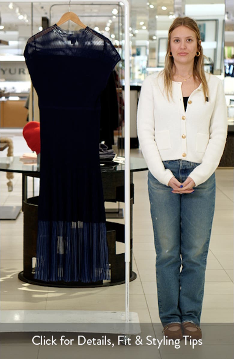 Sheer Rib Dress, sales video thumbnail