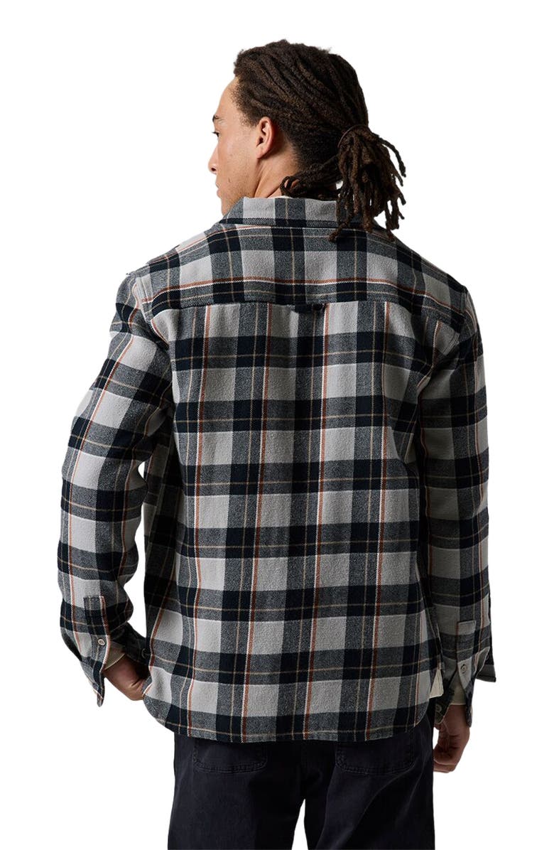 Backcountry Venture Midweight Flannel Shirt - Men's, Alternate, color, Goat Gray Drifter Plaid