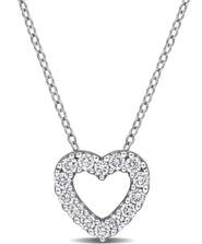 Julianna B. Lab-Grown Diamond Heart Pendant Necklace