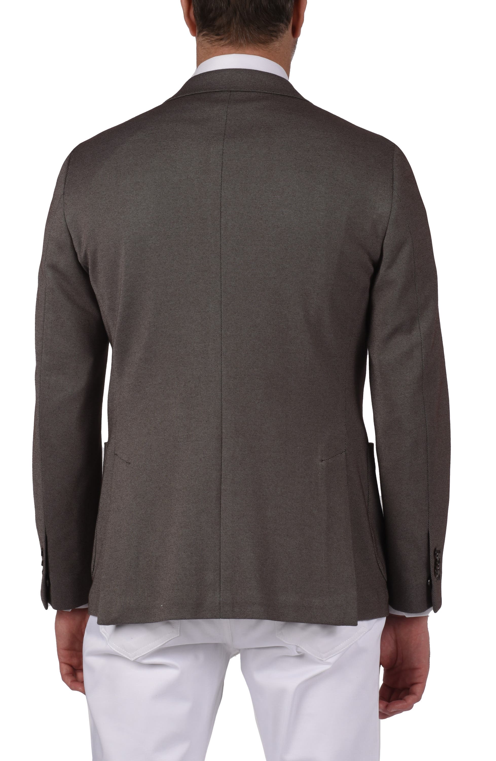 Textured Cotton Blend Sport Coat - image 2