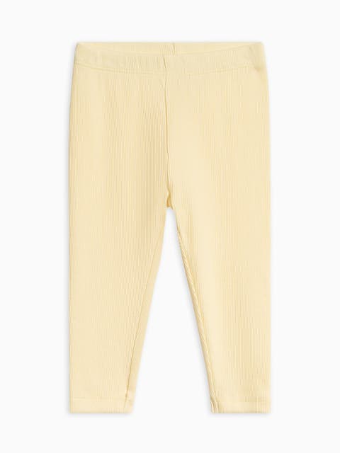 Organic Lennon Ribbed Leggings (Toddler & Little Kids)
