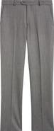 Berle Covert Stretch Worsted Wool Twill Dress Pants
