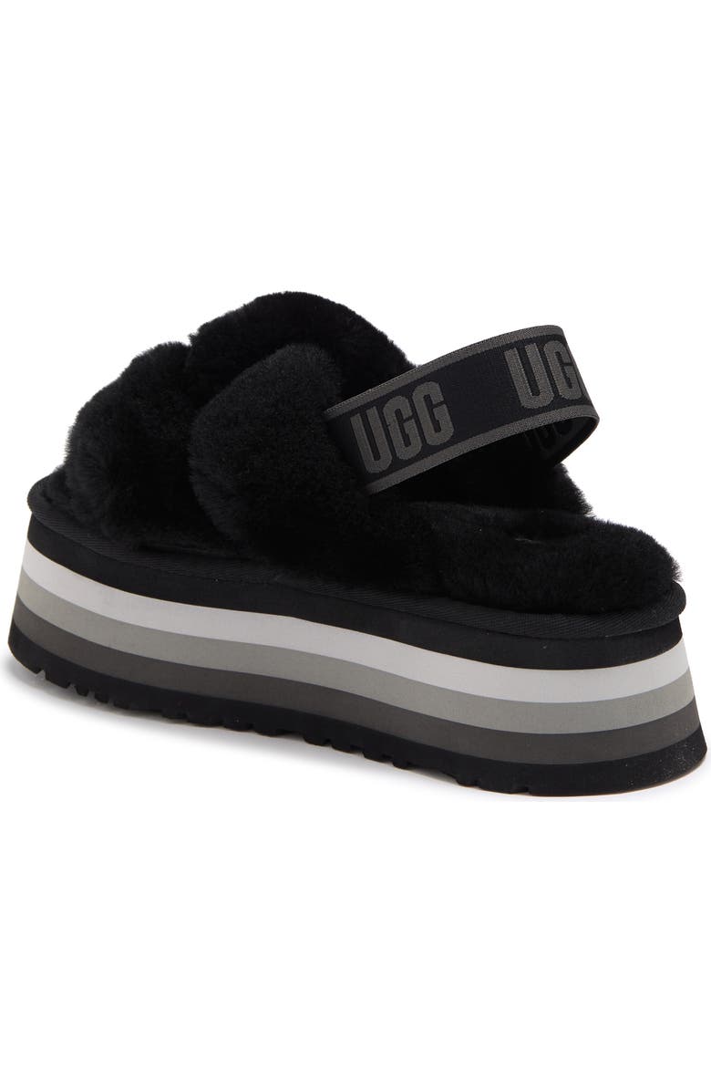 UGG<sup>®</sup> Disco Knot Genuine Shearling Slide, Alternate, color,