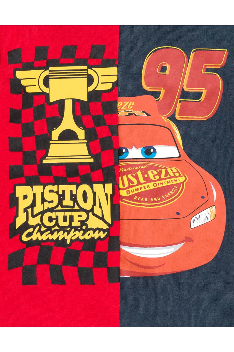 Cars Lightning McQueen Fleece Sweatshirt, Alternate, color, Lightning McQueen Red