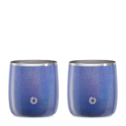Stainless Steel Rocks Glass, Set of 2