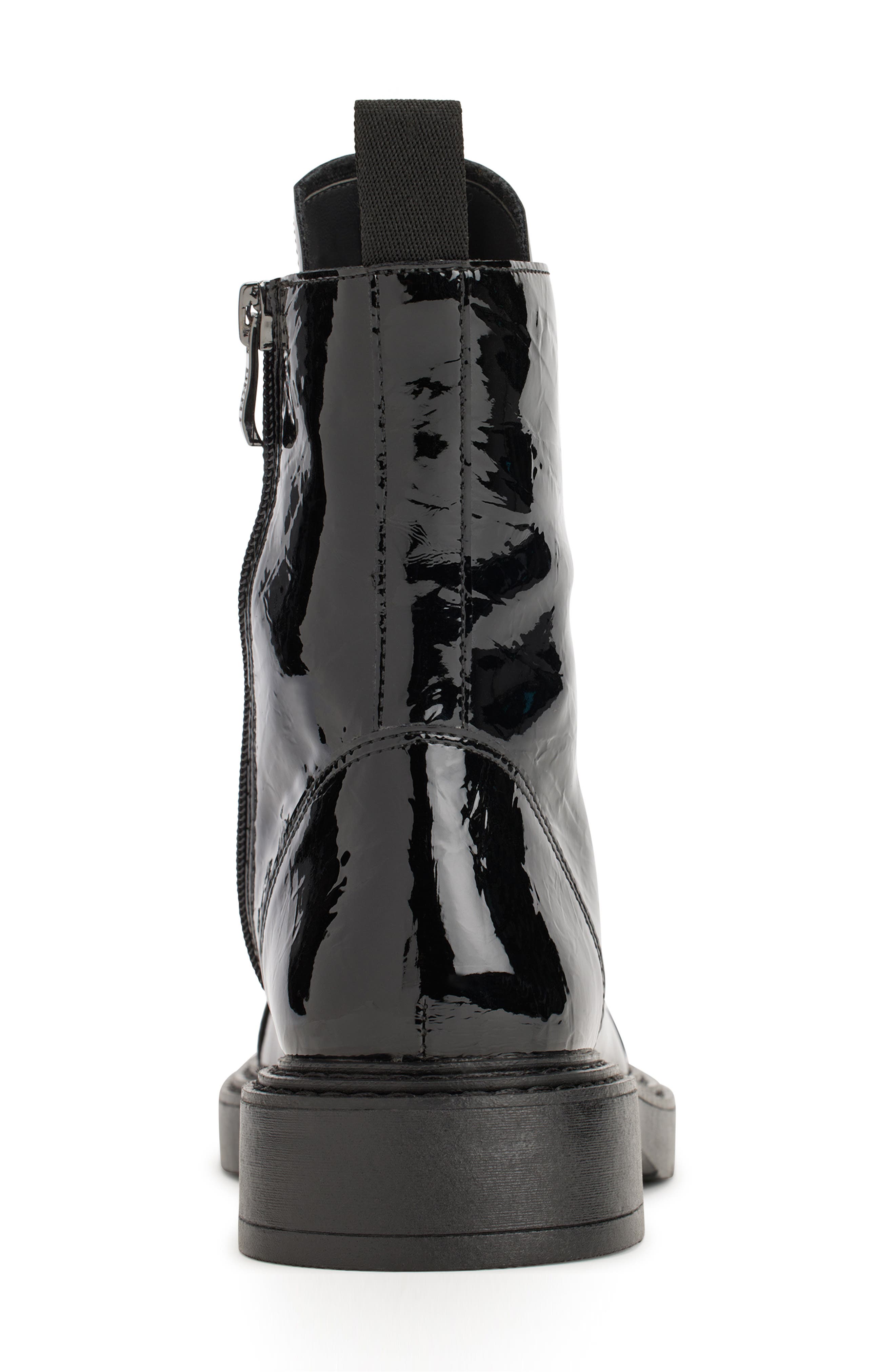 DKNY Iris Combat Boot, Alternate, color, Black