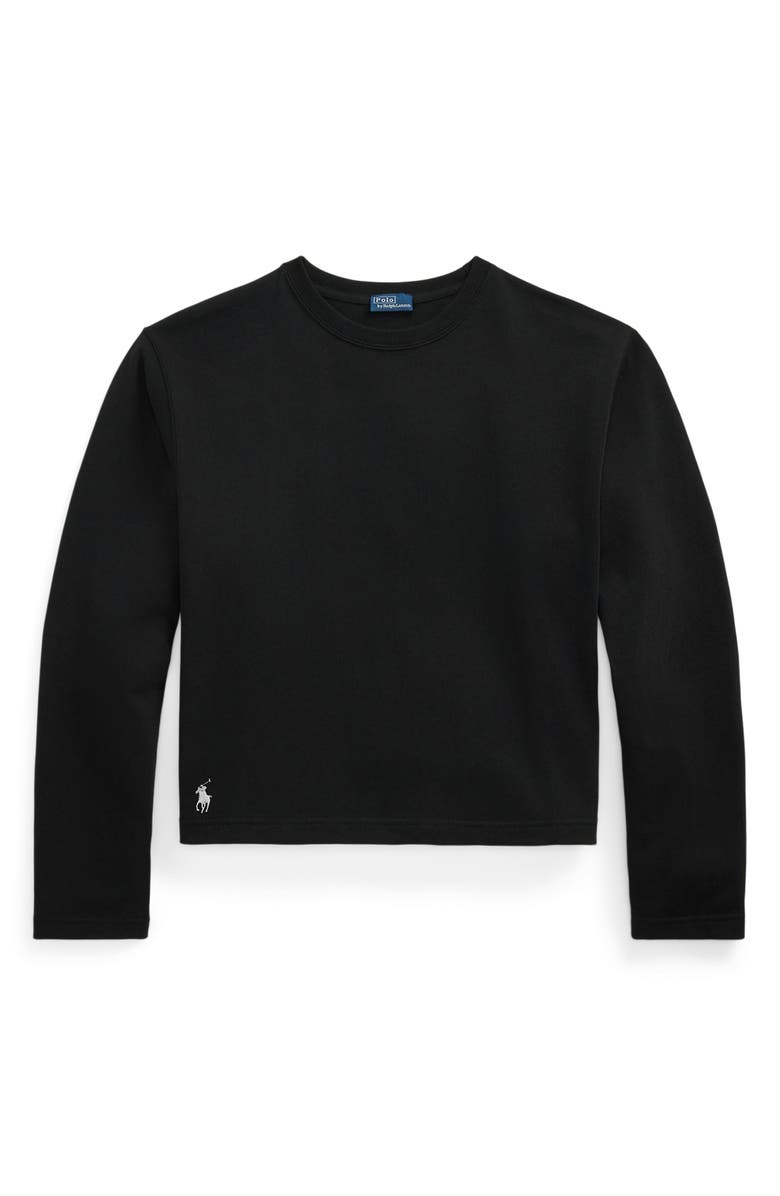 Polo Ralph Lauren Long Sleeve Cotton T-Shirt, Alternate, color, Polo Black
