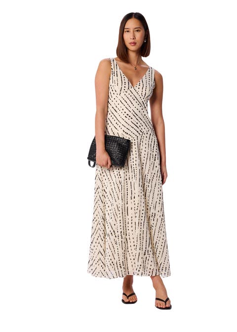 Dashed Spot Dobby Maxi Dress