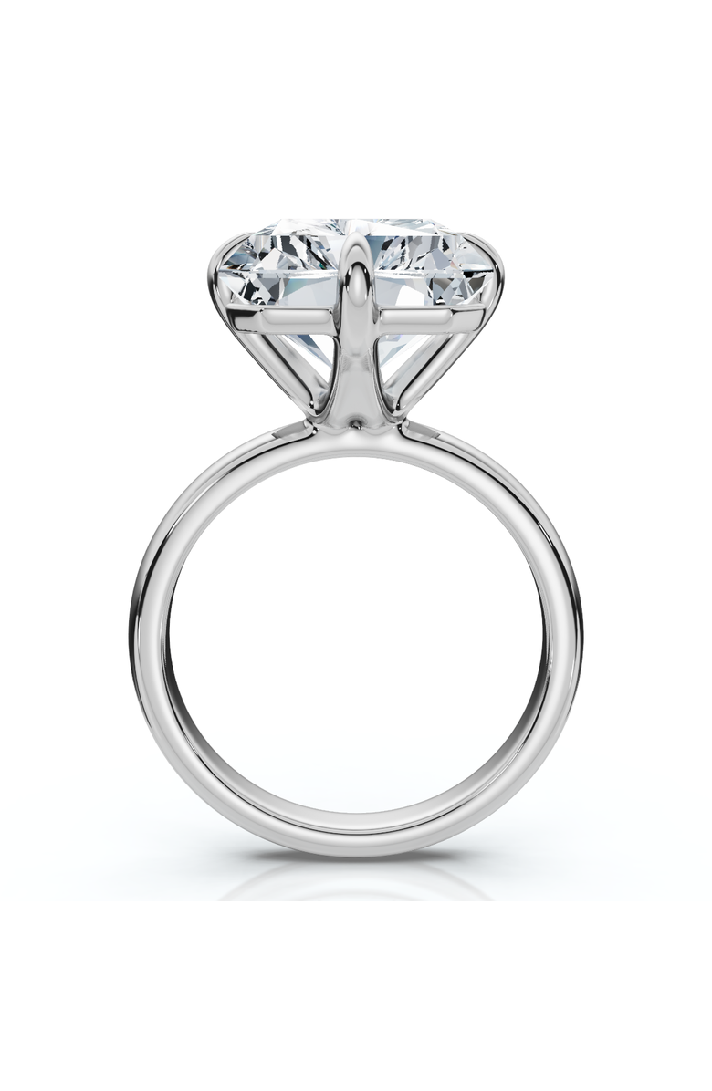 Bliss Diamond Certified 11Ct Radiant Diamond Solitaire Engagement Ring 14k Gold/Pt Lab Grown, Alternate, color, 