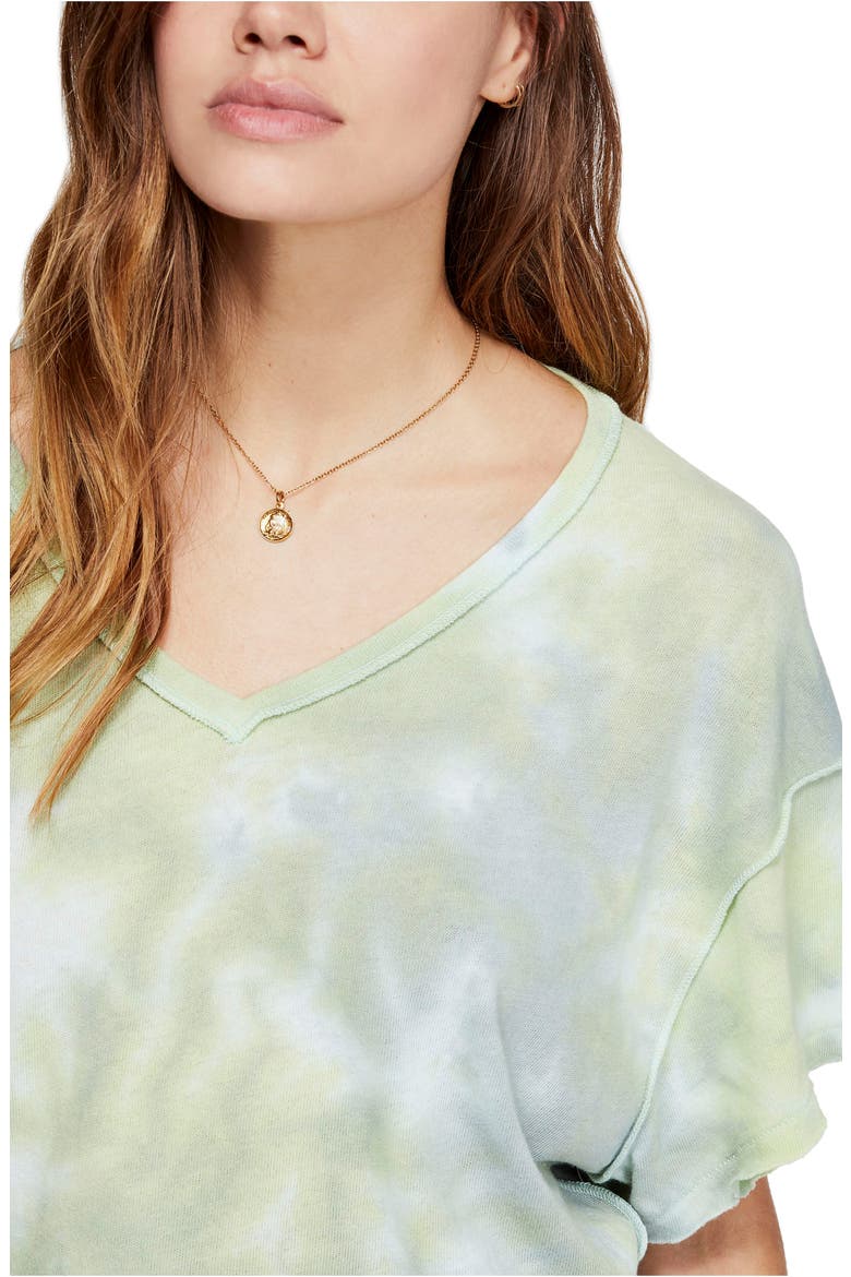 All Mine Tie Dye Tee, Alternate, color, GREEN