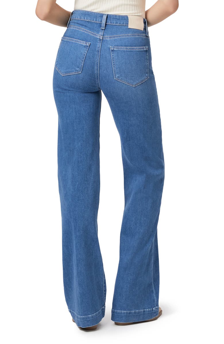 PAIGE Leenah High Waist Wide Leg Jeans, Alternate, color,