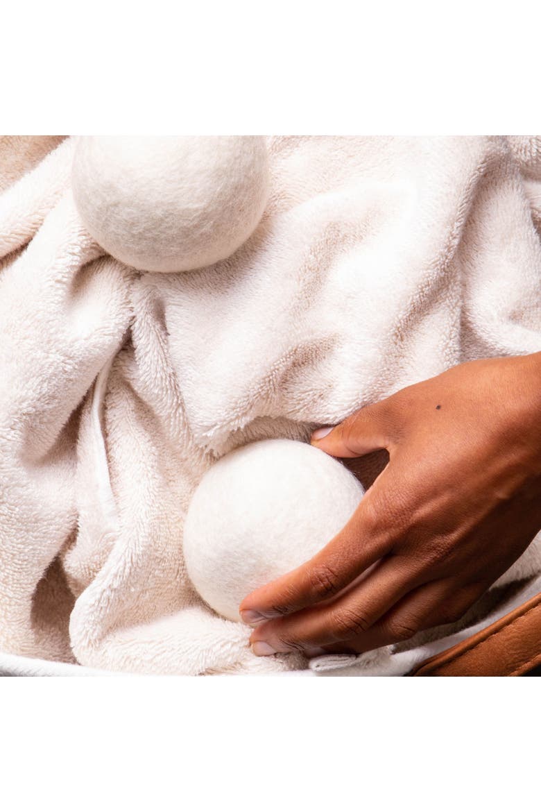 Wool Dryer Balls XL Set of 6, Alternate, color, Creamy White