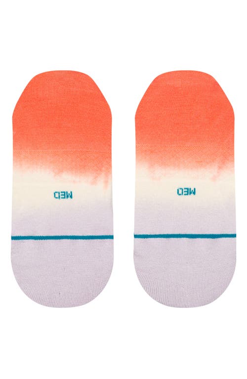Stance Double Dip No Show Socks In Coral