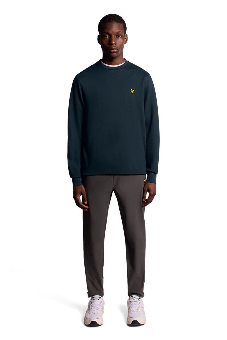 Crew Neck Long Sleeve Fly Fleece, Main, color, Dark Navy