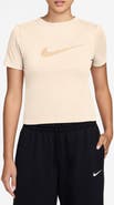 Nike Sportswear Swoosh Burnout Logo T-Shirt