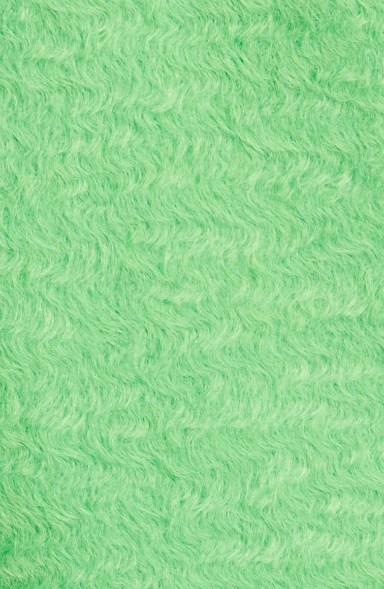 Topshop Long Brushed Coat, Alternate, color,