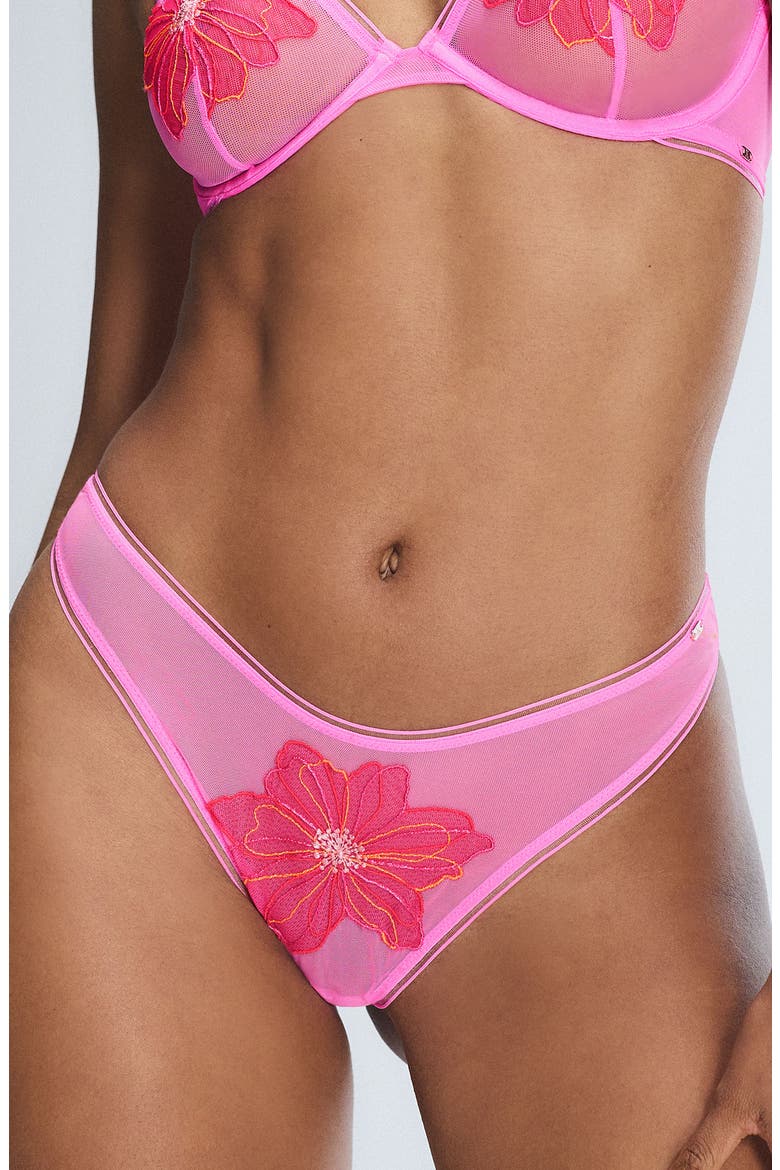 Garden Nouveau Thong, Main, color, HYDRO-PINK