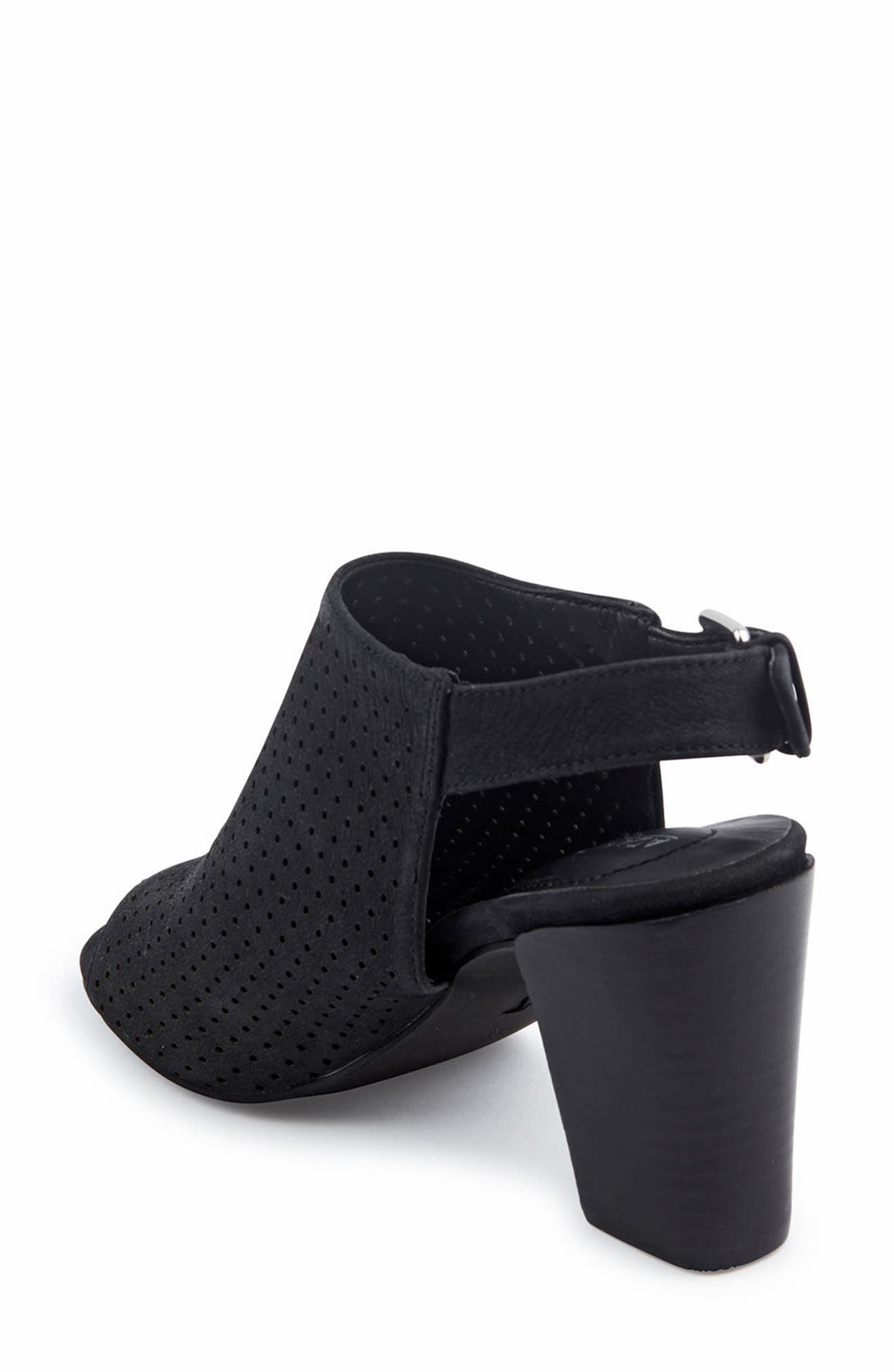 Adam Tucker by Me Too 'Meridia City' Perforated Slingback Peep Toe Sandal, Alternate, color, 