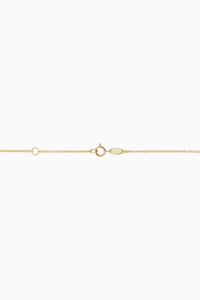 14K Gold Crossed Paths Pendant Necklace, Alternate, color, Yellow Gold
