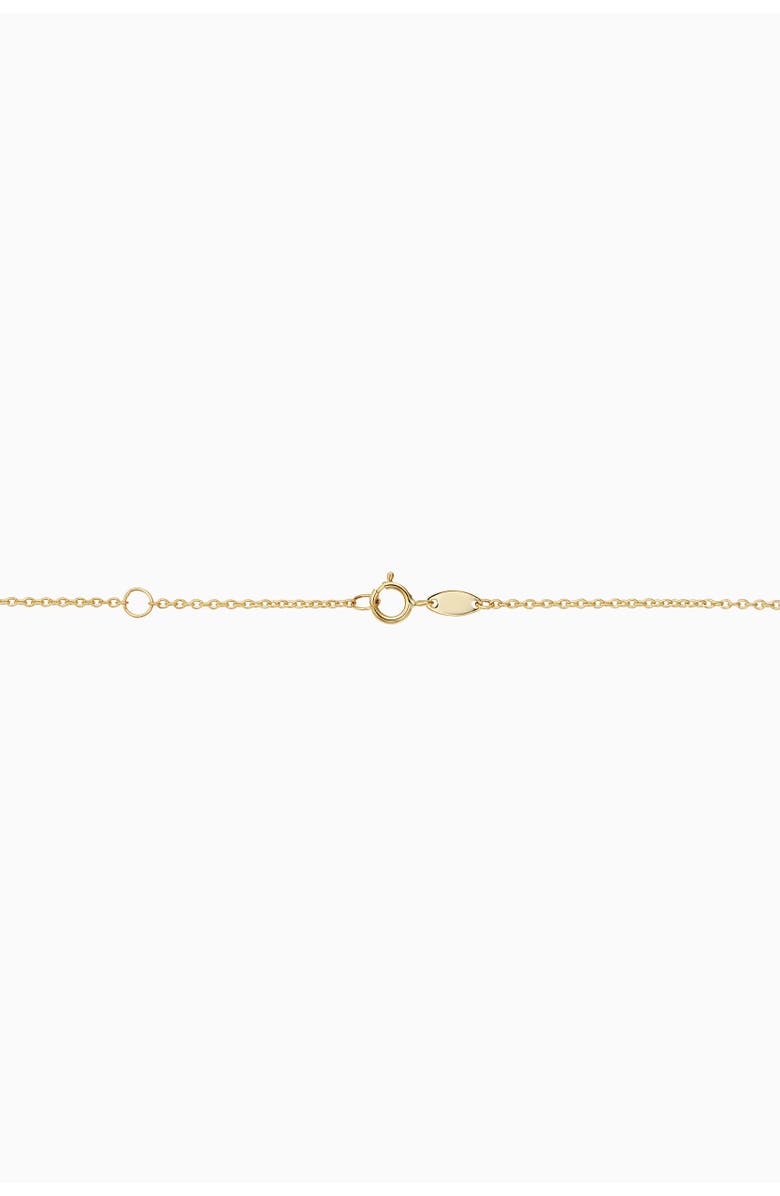 Oradina 10K Gold Crossed Paths Pendant Necklace, Alternate, color, Yellow Gold