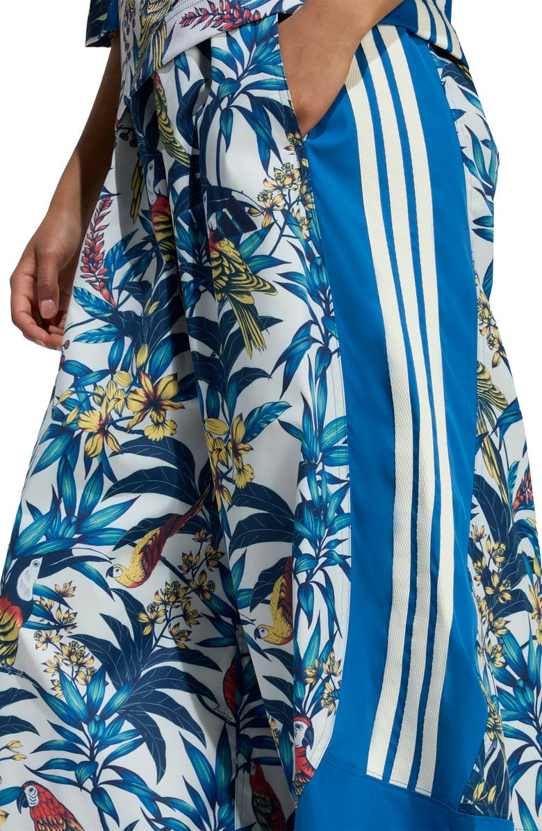 adidas x FARM Rio Premium Pants, Alternate, color, Dark Marine/Talc/ Gold