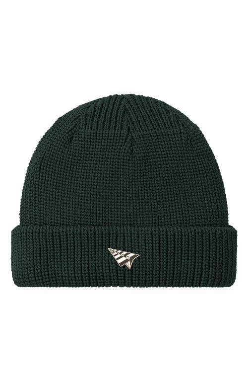 Paper Planes Wharfman Rib Beanie In Blue