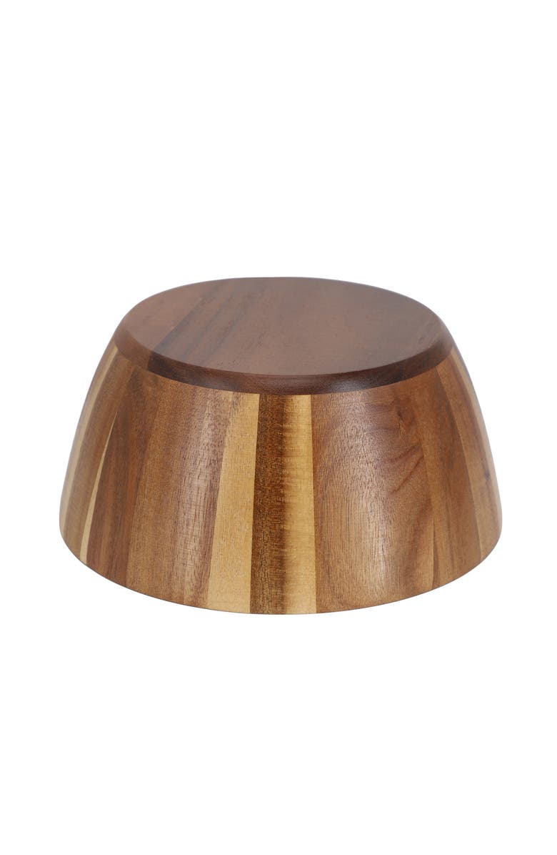 Megachef Acacia Wood Salad Bowl Set, Alternate, color, Acacia
