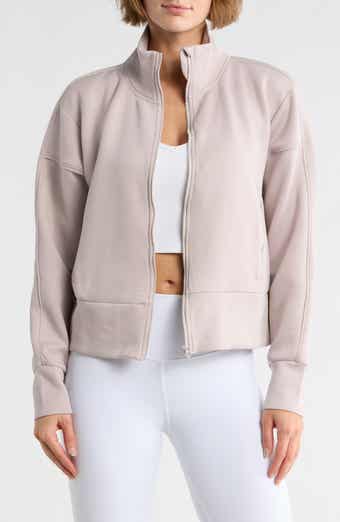 LAYER 8 Archaeo Performance Scuba Knit Top