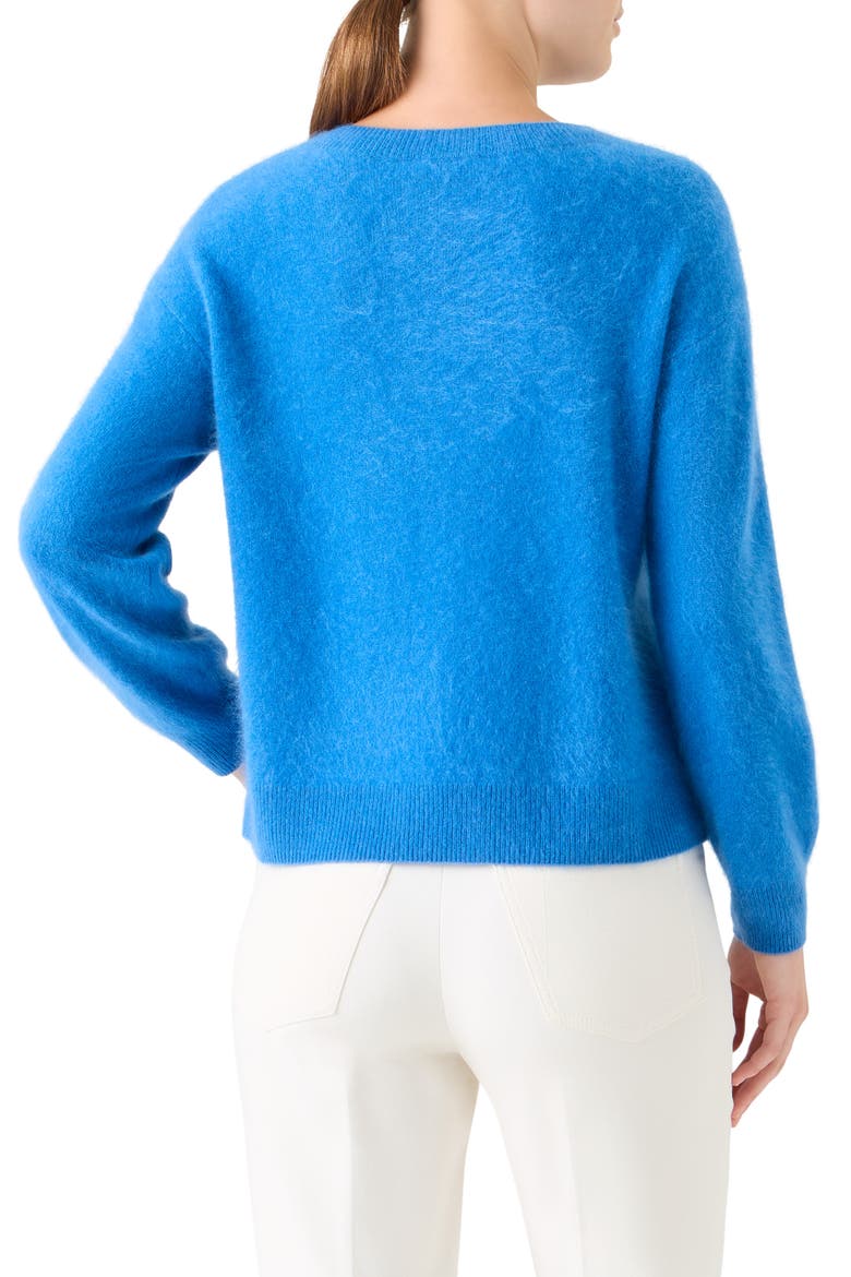 Cloud Brushed Cashmere Sweater, Alternate, color, TWILIGHT