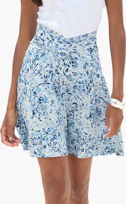 LASCANA Floral Flared Skirt