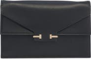 TOM FORD Mini Double T Leather Shoulder Bag