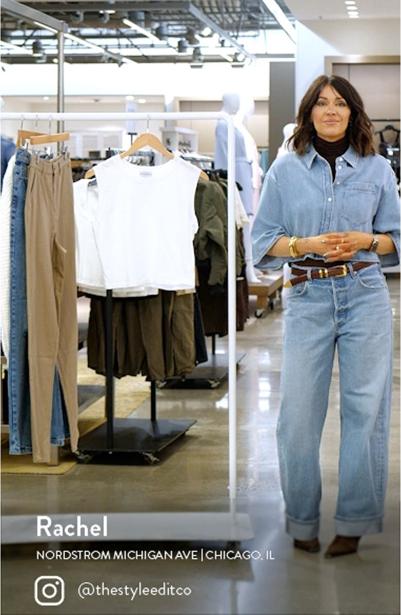 Johnnie Crewneck Cotton Tank, sales video thumbnail