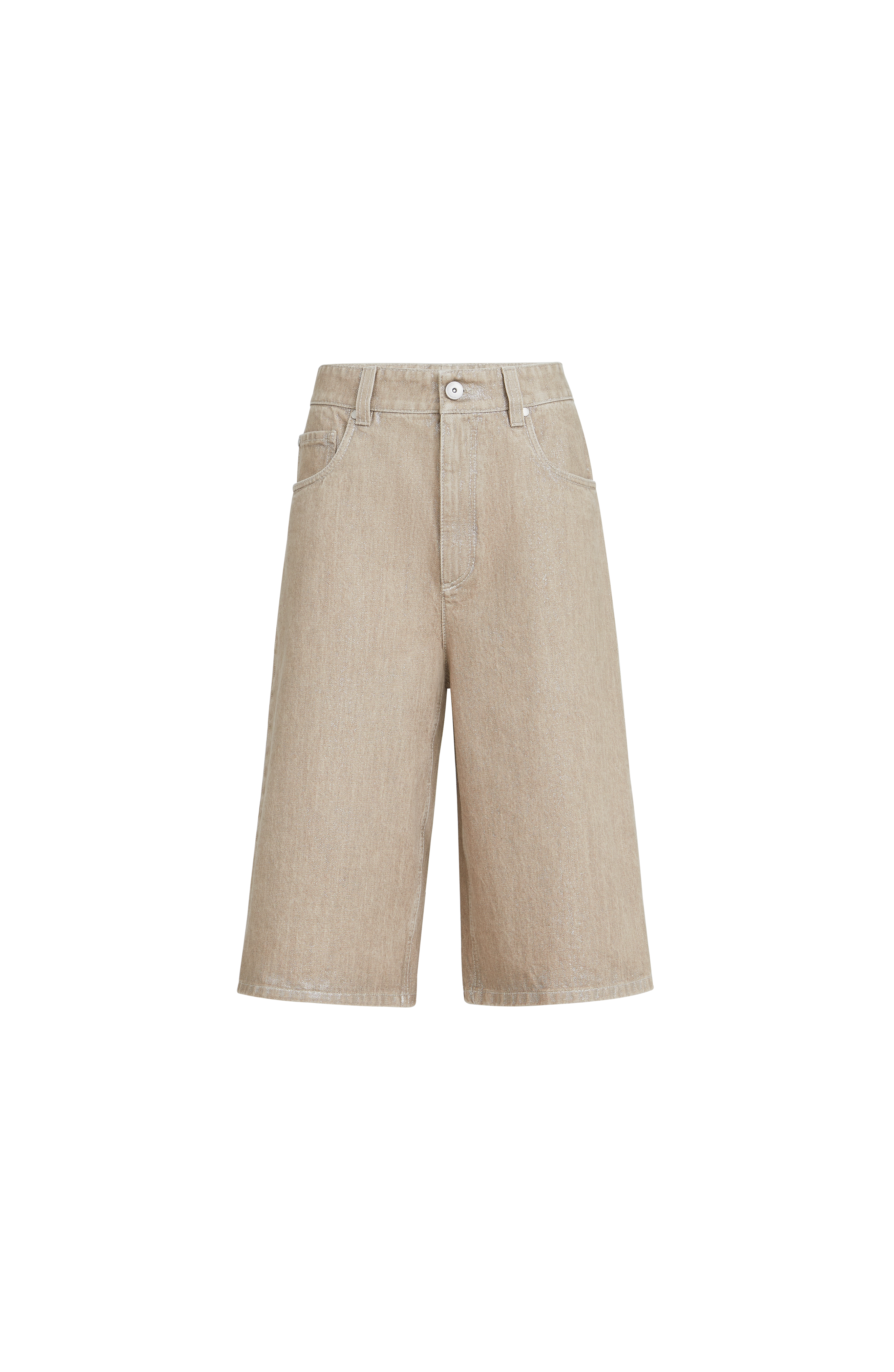 Denim Bermuda shorts - image 2
