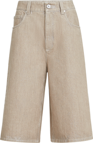 Brunello Cucinelli Denim Bermuda shorts