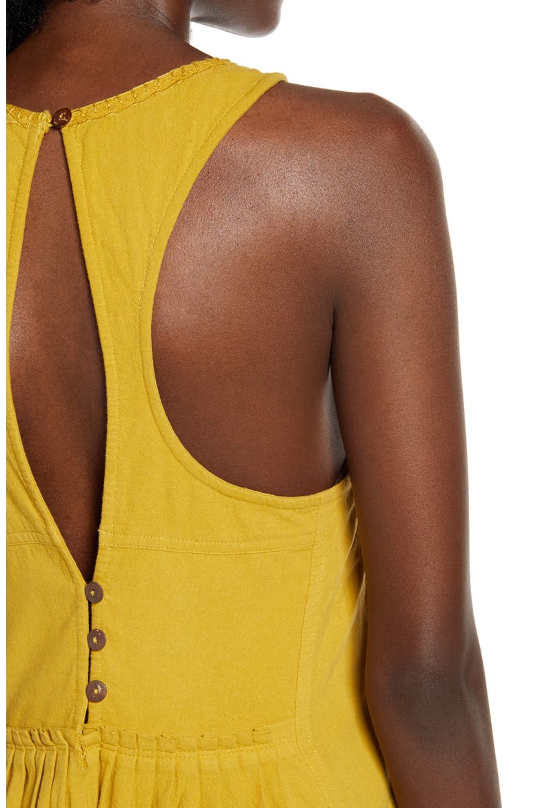 free-est Next Level Wide Leg Jumpsuit, Alternate, color, HONEY MALLOW