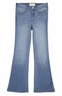 abercrombie kids Kids' High Waist Flare Jeans