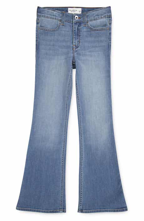 abercrombie kids Kids' High Waist Flare Jeans