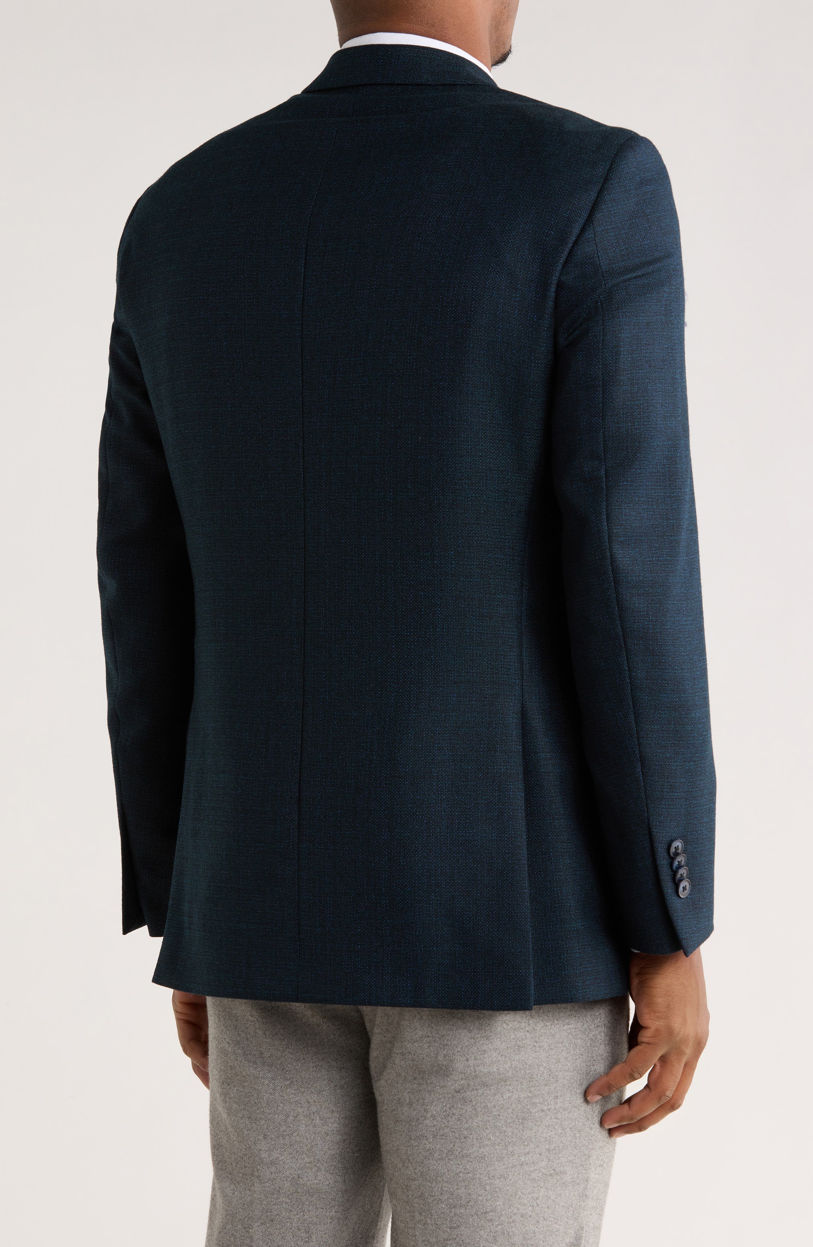 Textured Wool Sport Coat - image 2