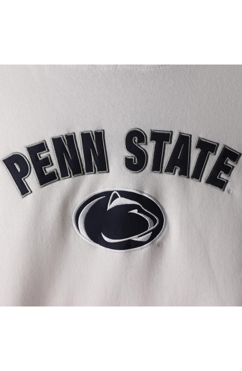 COLOSSEUM Women's White Penn State Nittany Lions Arch & Logo 1 Pullover Hoodie, Alternate, color, White