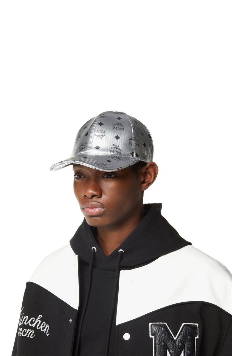 MCM Classic Cap in Visetos, Alternate, color,