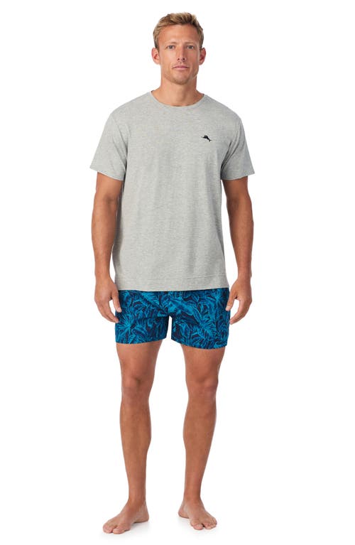 Tommy Bahama Cotton & Modal Pajama T-shirt In Gray