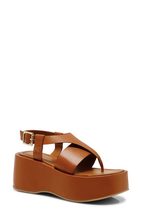 Holt Ankle Strap Platform Sandal (Women)
