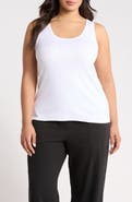 Eileen Fisher Scoop Neck Rib Tank