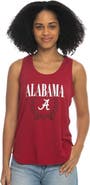 ZOOZATZ Women's ZooZatz Crimson Alabama Crimson Tide Everyday Tri-Blend Tank Top